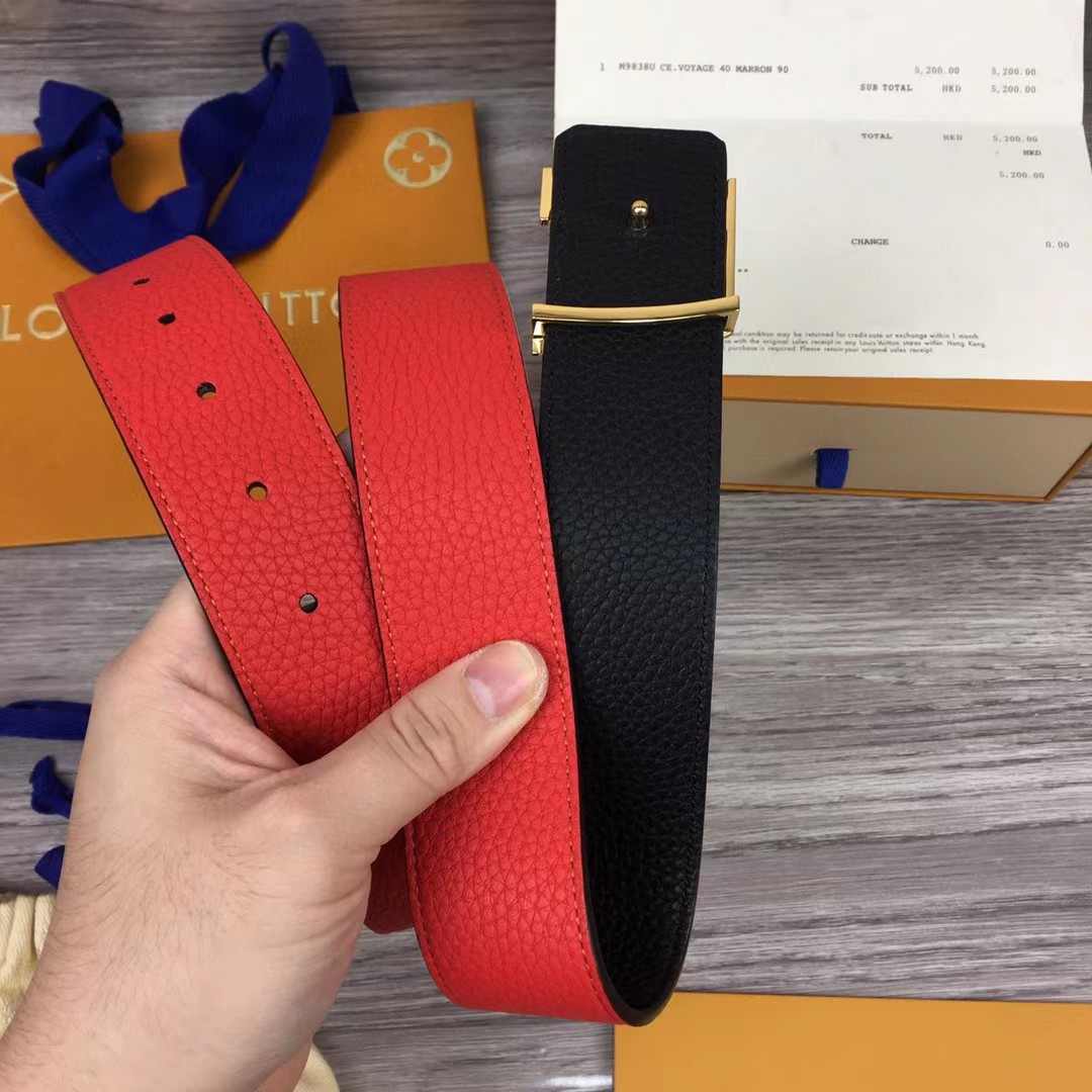Louis Vuitton Reversible Belt  40mm - DopestKickz