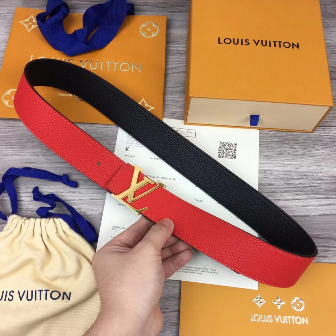 Louis Vuitton Reversible Belt  40mm - DopestKickz