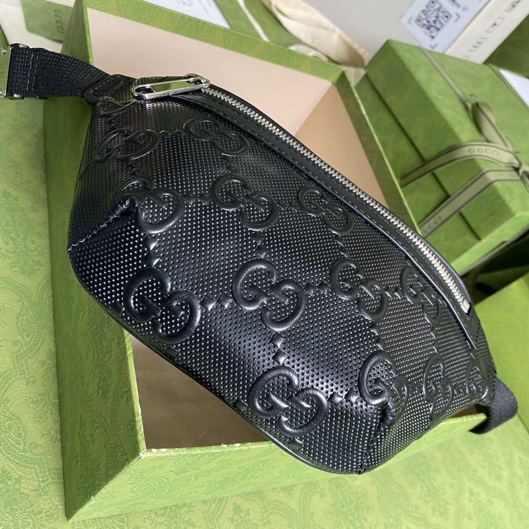 Gucci GG Embossed Belt Bag  (23×13×5cm) - DopestKickz