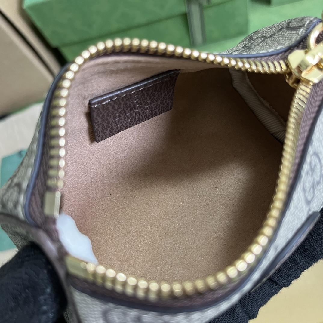 Gucci Coin Purse With Double G Strawberry  - DopestKickz