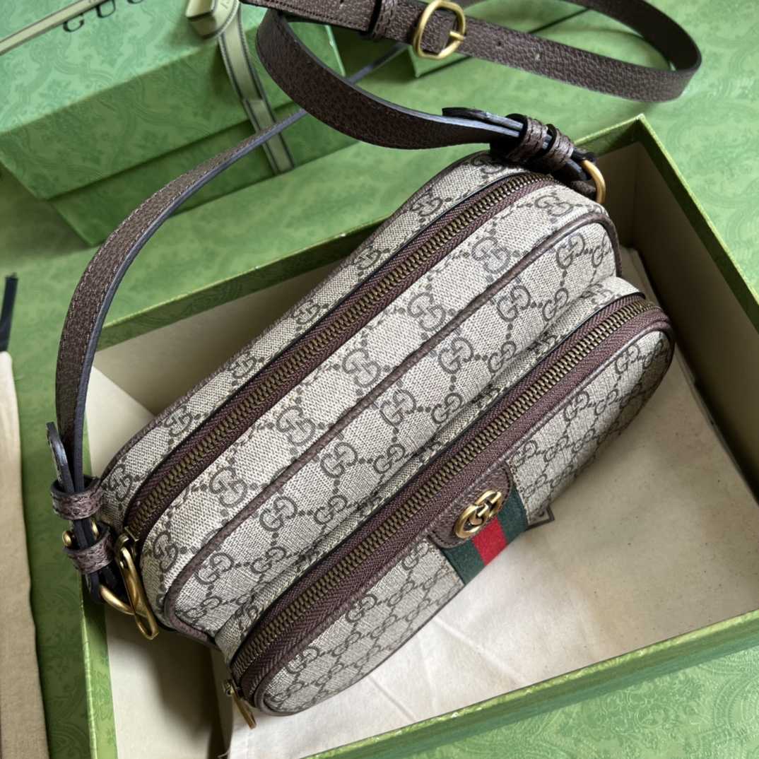 Gucci Ophidia Small Messenger Bag(24-13-6CM)   - DopestKickz