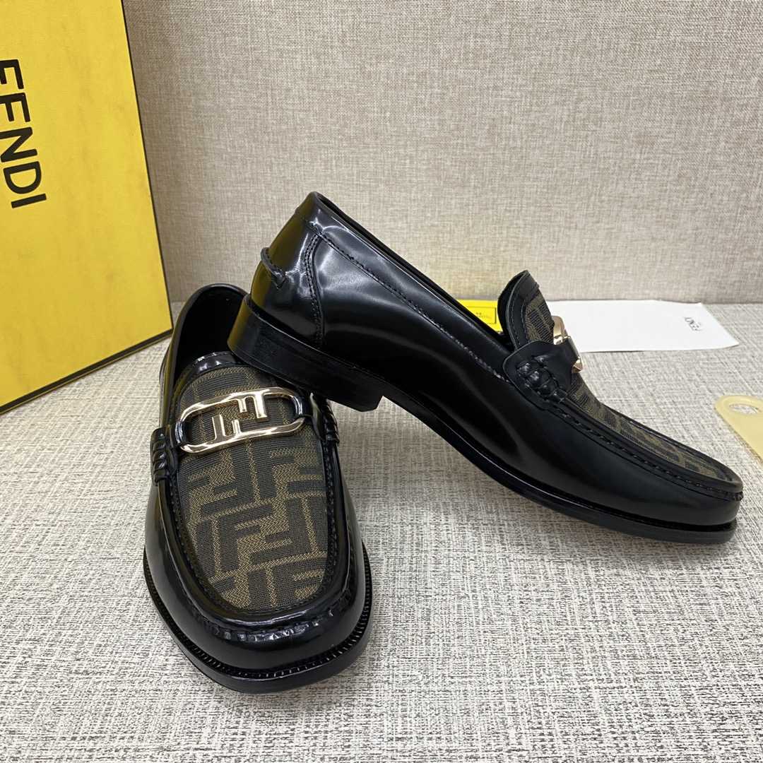 Fendi O-Lock Loafers - DopestKickz