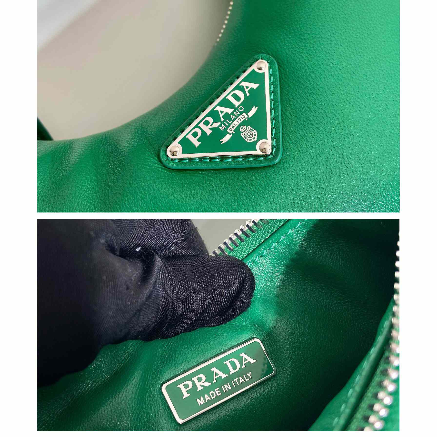 Prada Soft Padded Nappa Leather Mini-Bag - DopestKickz