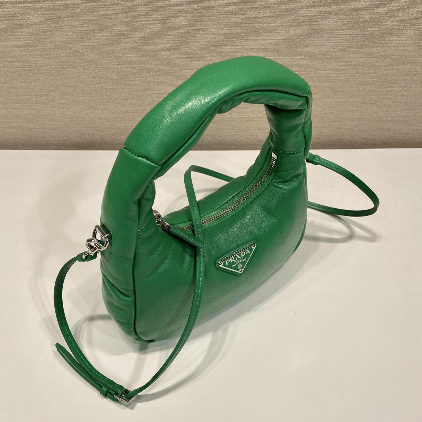 Prada Soft Padded Nappa Leather Mini-Bag - DopestKickz