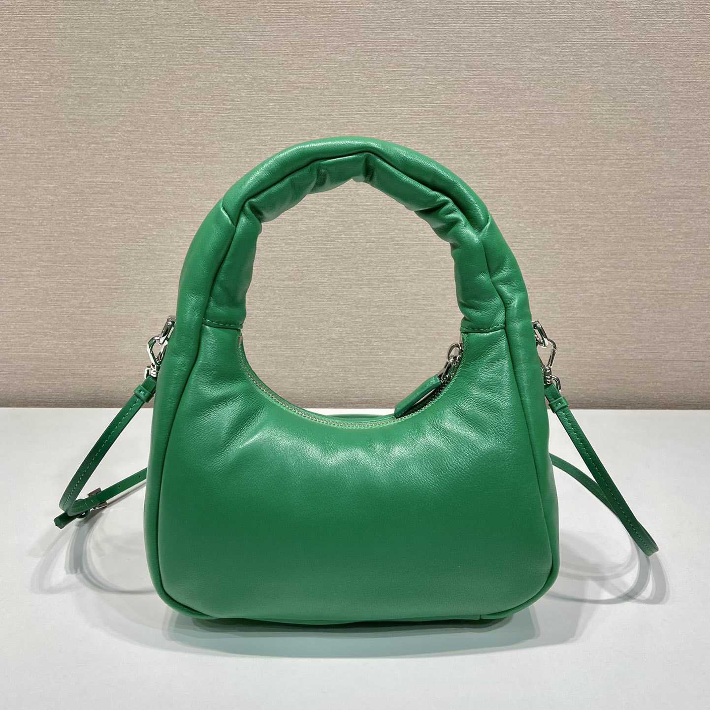 Prada Soft Padded Nappa Leather Mini-Bag - DopestKickz