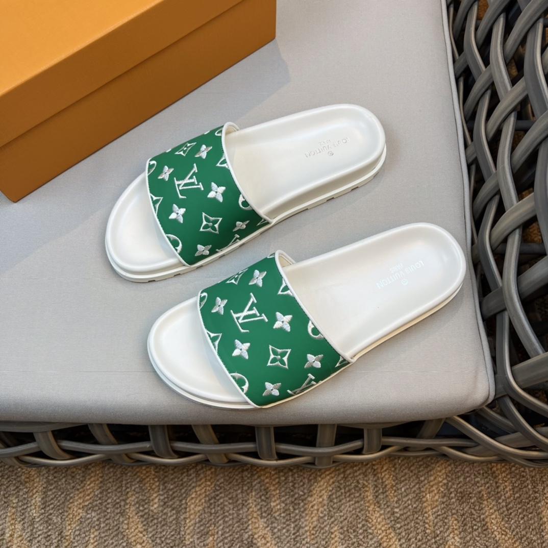 Louis Vuitton Monogram Sandals - DopestKickz
