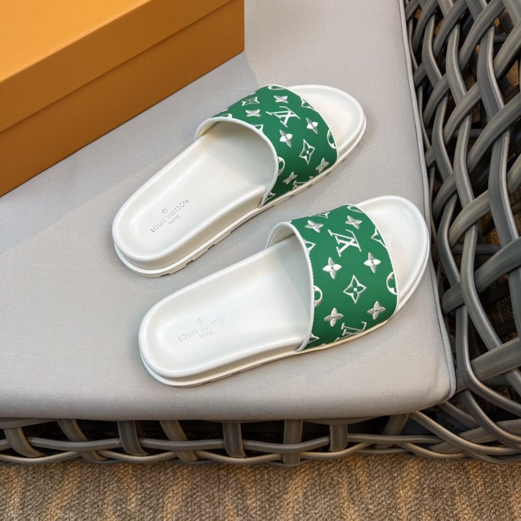 Louis Vuitton Monogram Sandals - DopestKickz