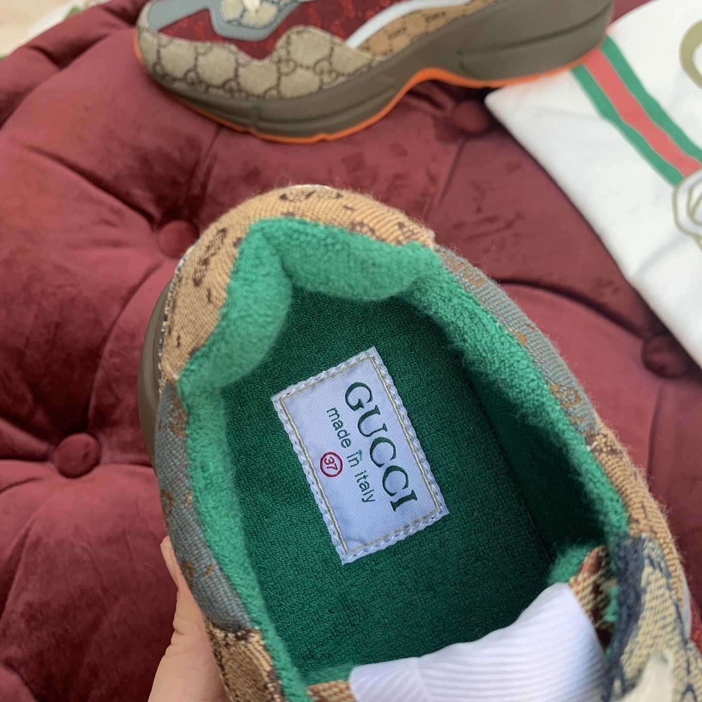 Gucci GG Rhyton Sneaker(upon uk size) - DopestKickz