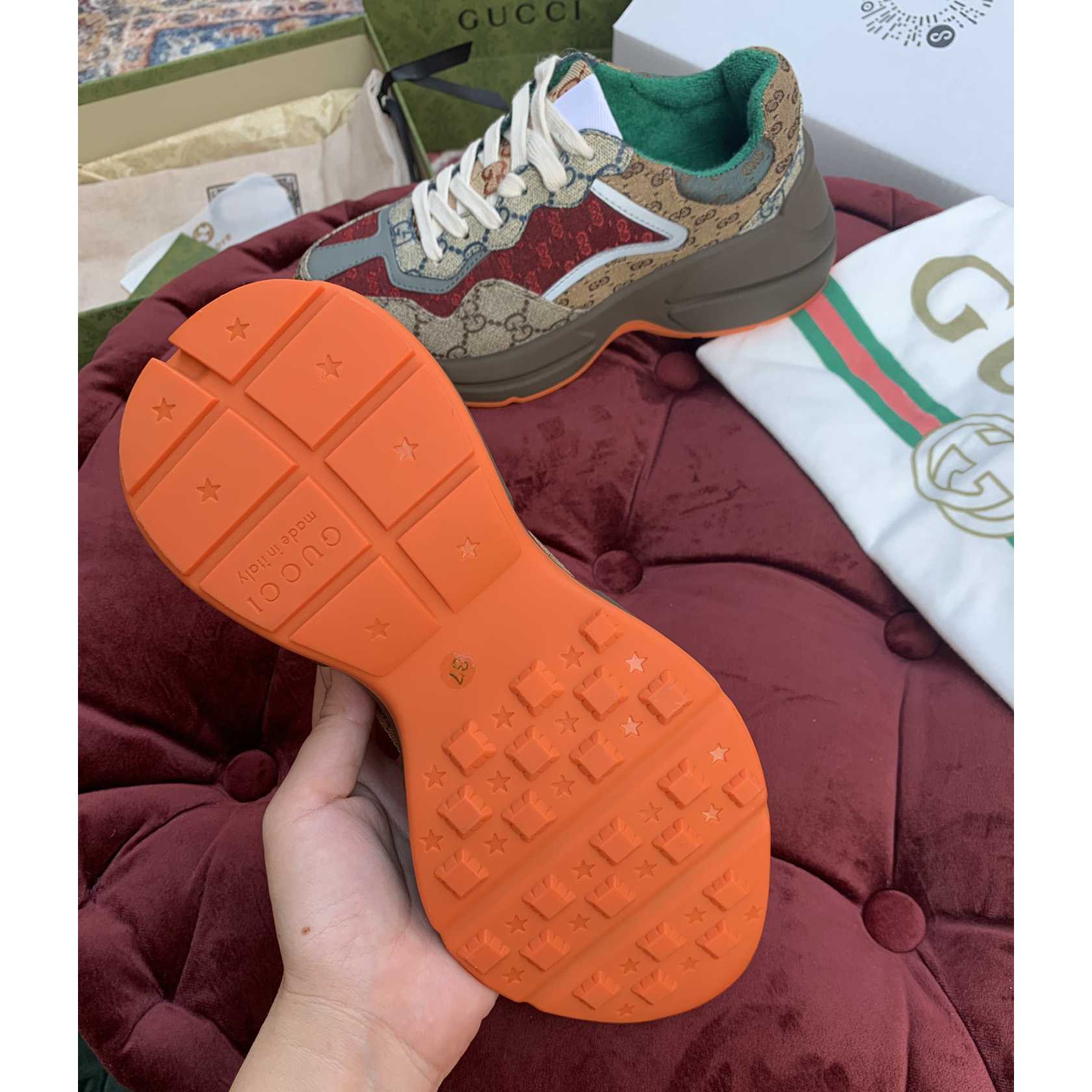 Gucci GG Rhyton Sneaker(upon uk size) - DopestKickz