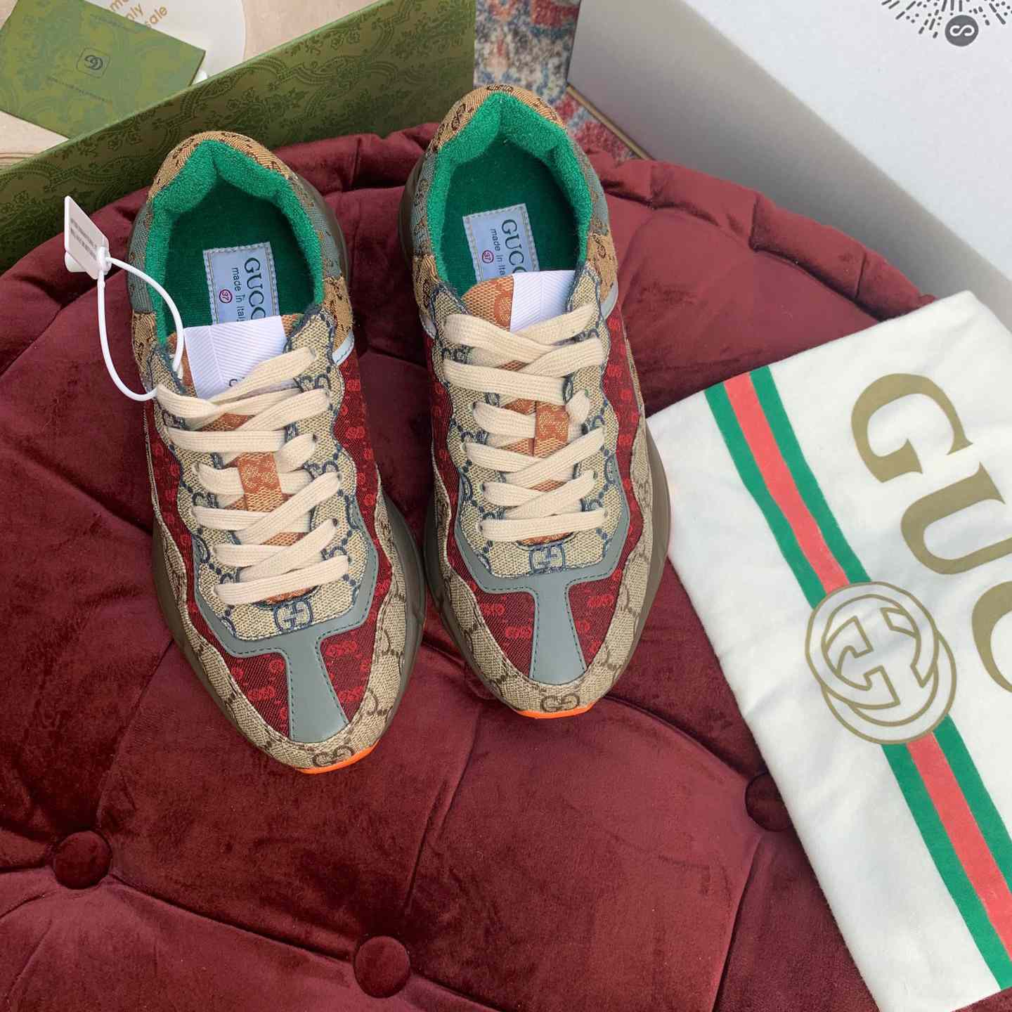 Gucci GG Rhyton Sneaker(upon uk size) - DopestKickz