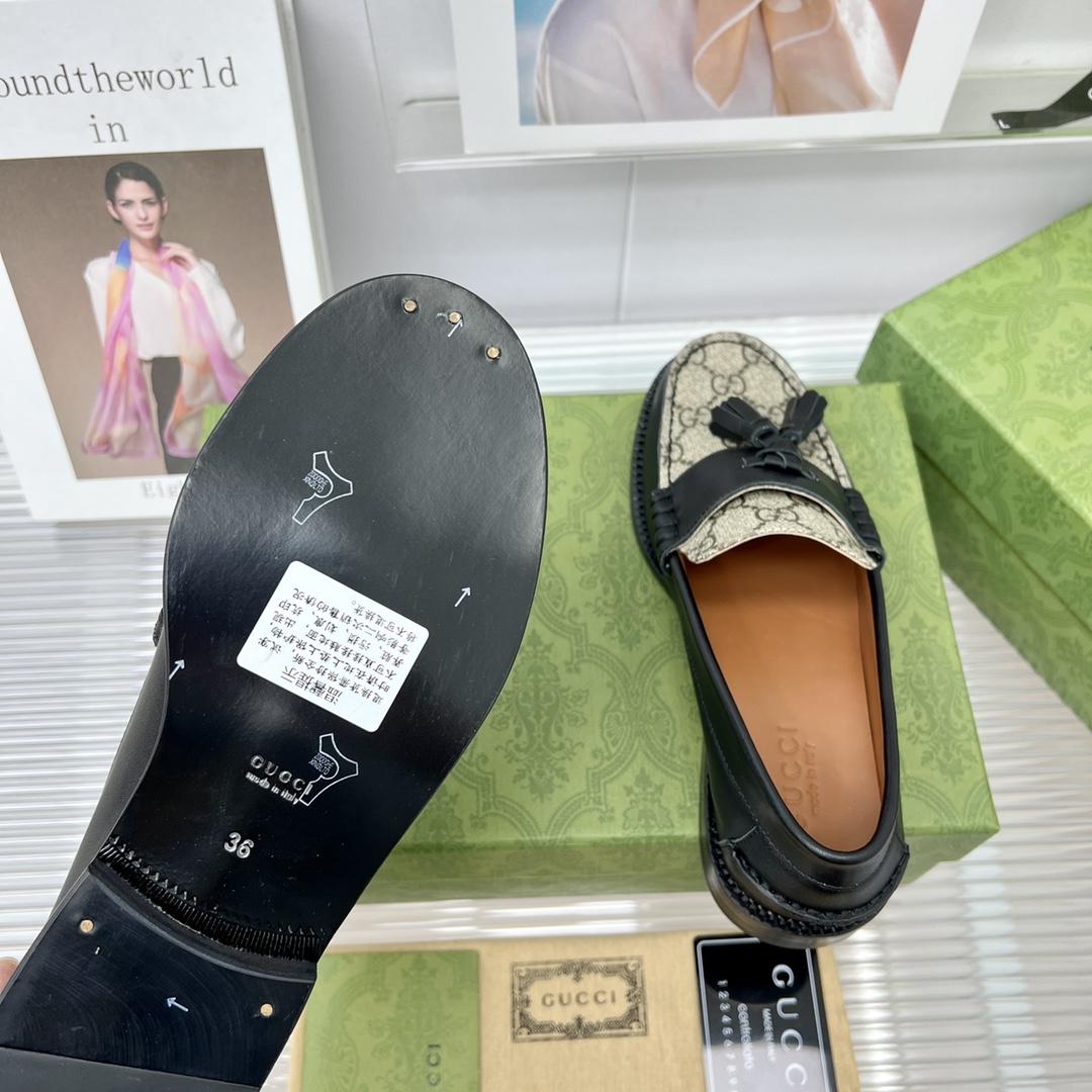 Gucci GG Loafer With Tassel - DopestKickz