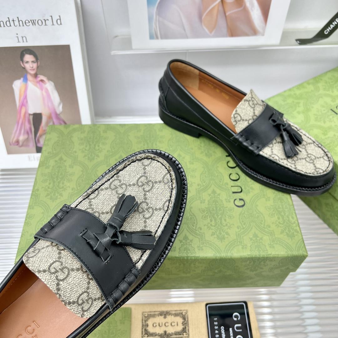 Gucci GG Loafer With Tassel - DopestKickz