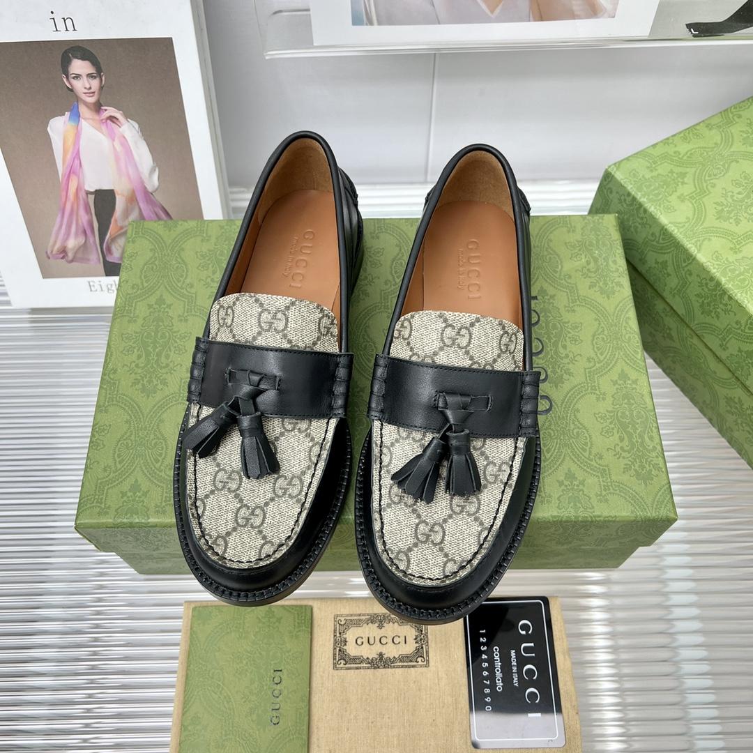 Gucci GG Loafer With Tassel - DopestKickz