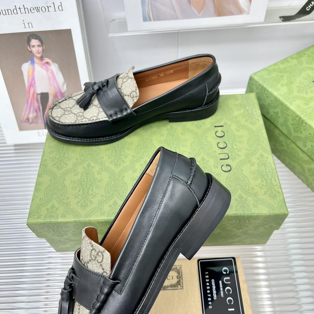 Gucci GG Loafer With Tassel - DopestKickz