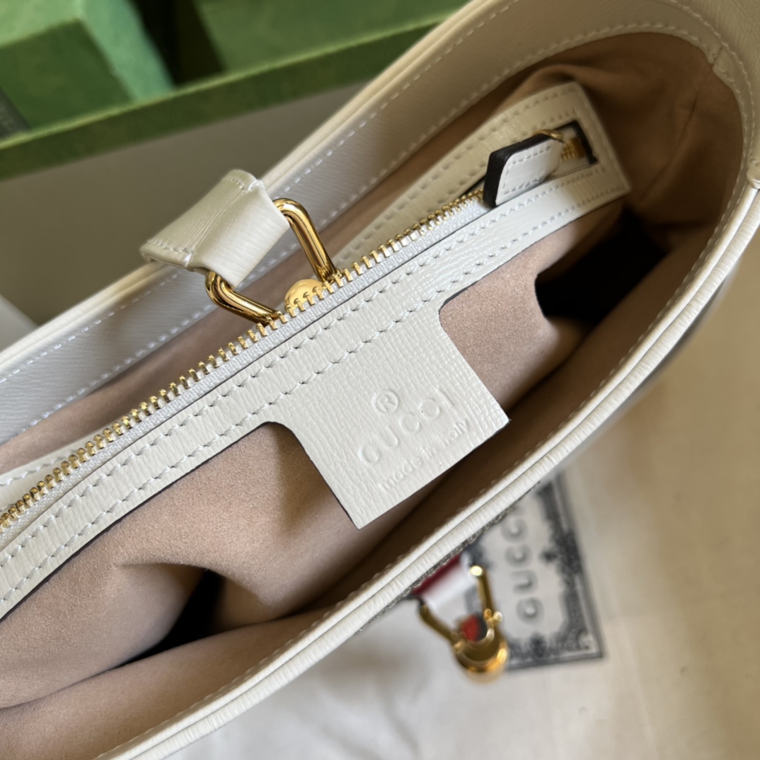 Gucci Jackie 1961 Small Shoulder Bag(28*19*4.5cm)   - DopestKickz