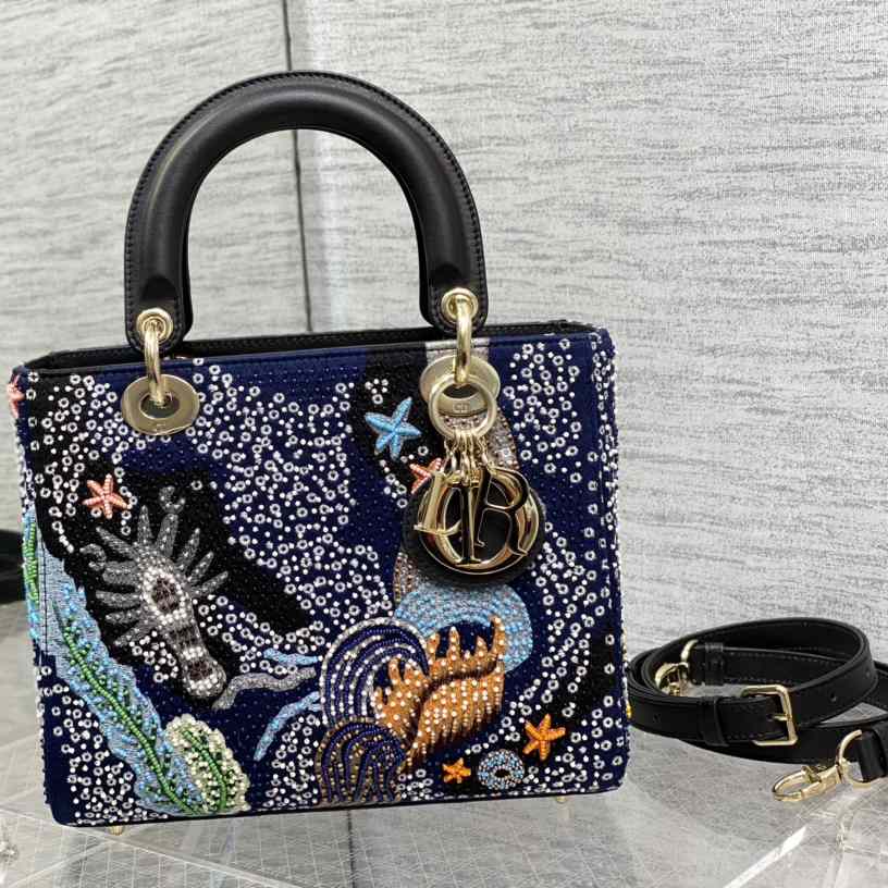 Dior Medium Lady Dior Bag  24cm - DopestKickz