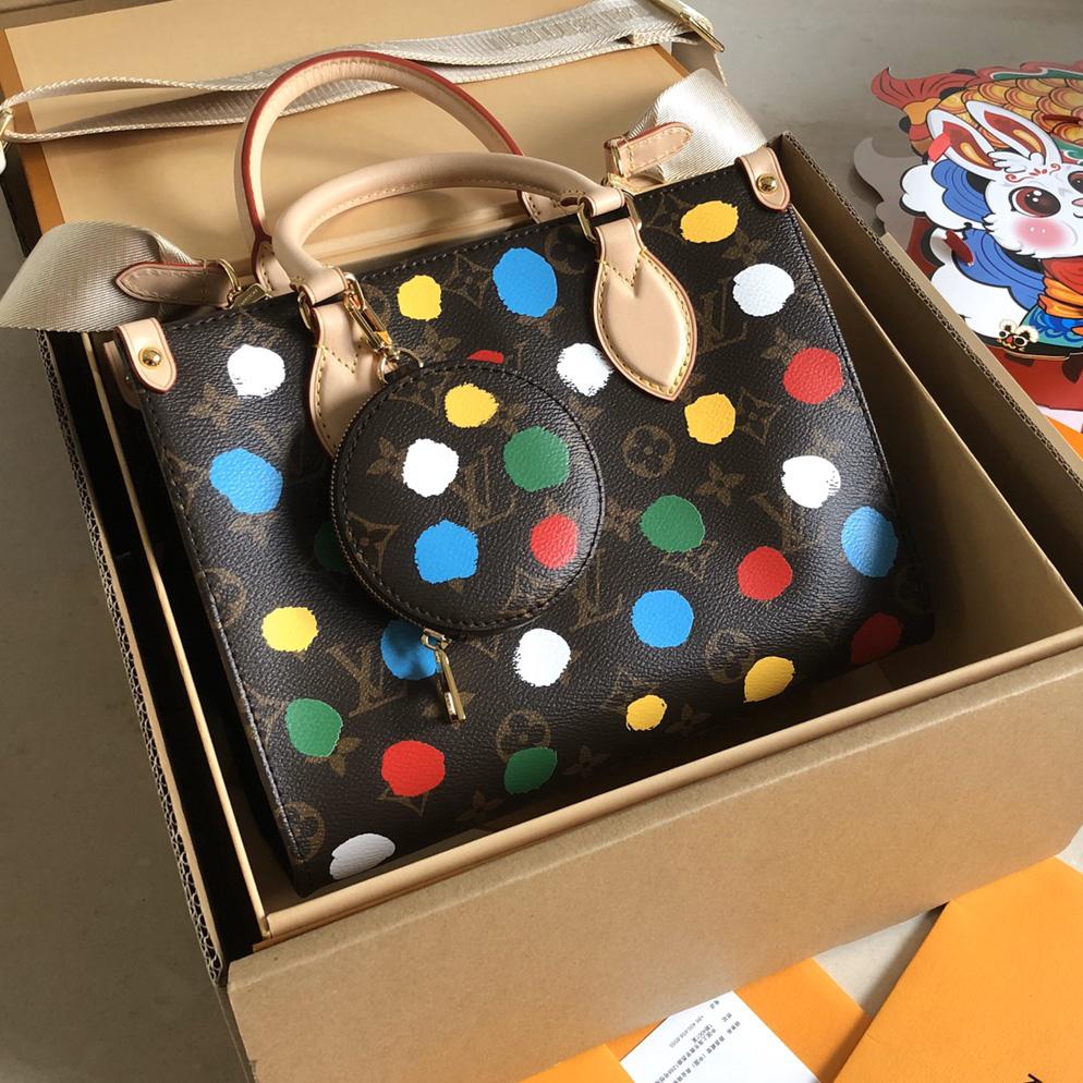 Louis Vuitton LV x YK OnTheGo PM​ (25 x 19 x 11.5 CM)   M46380 - DopestKickz