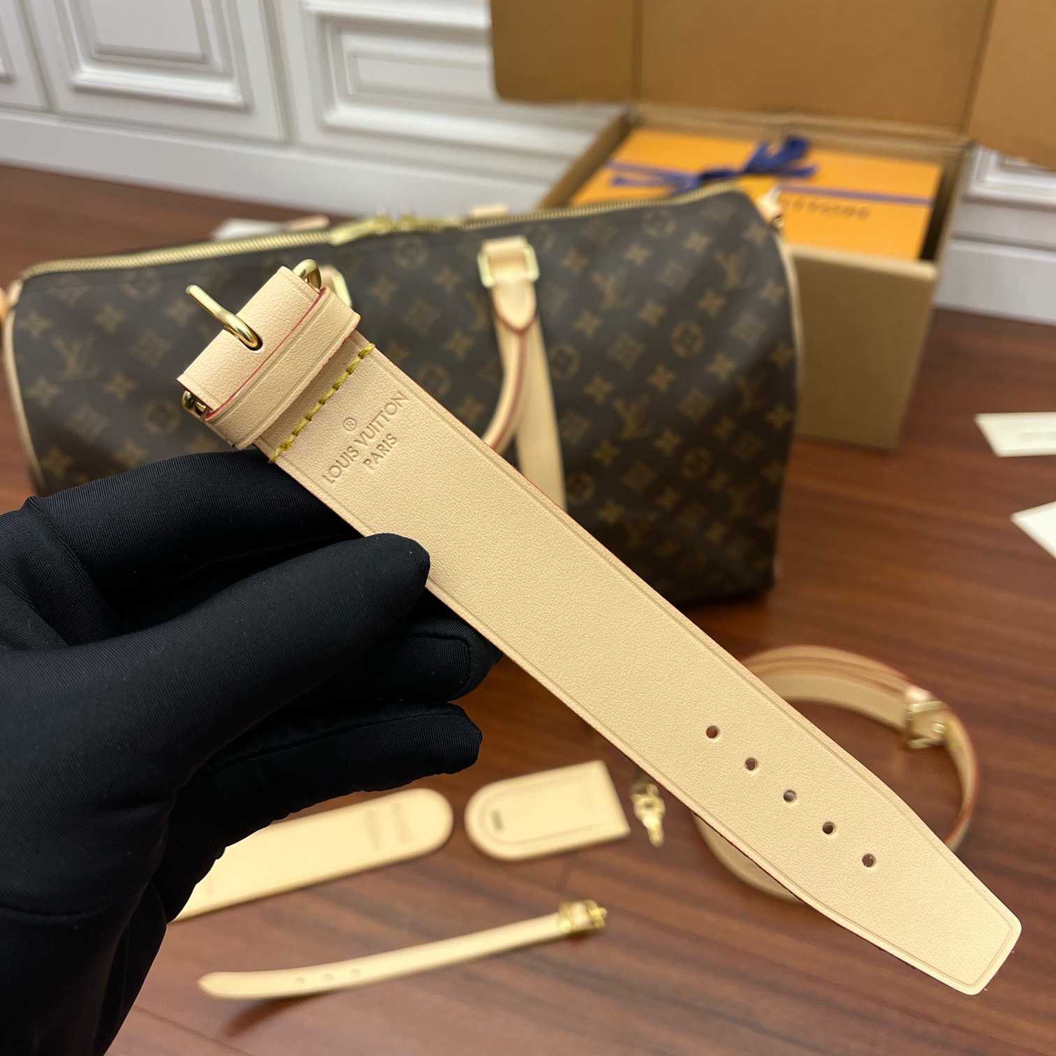Louis Vuitton Keepall Bandoulière 45   M41418 - DopestKickz