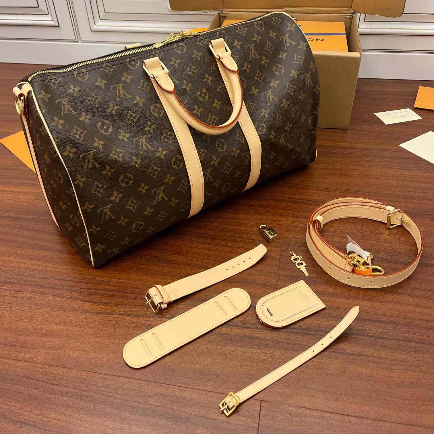 Louis Vuitton Keepall Bandoulière 45   M41418 - DopestKickz
