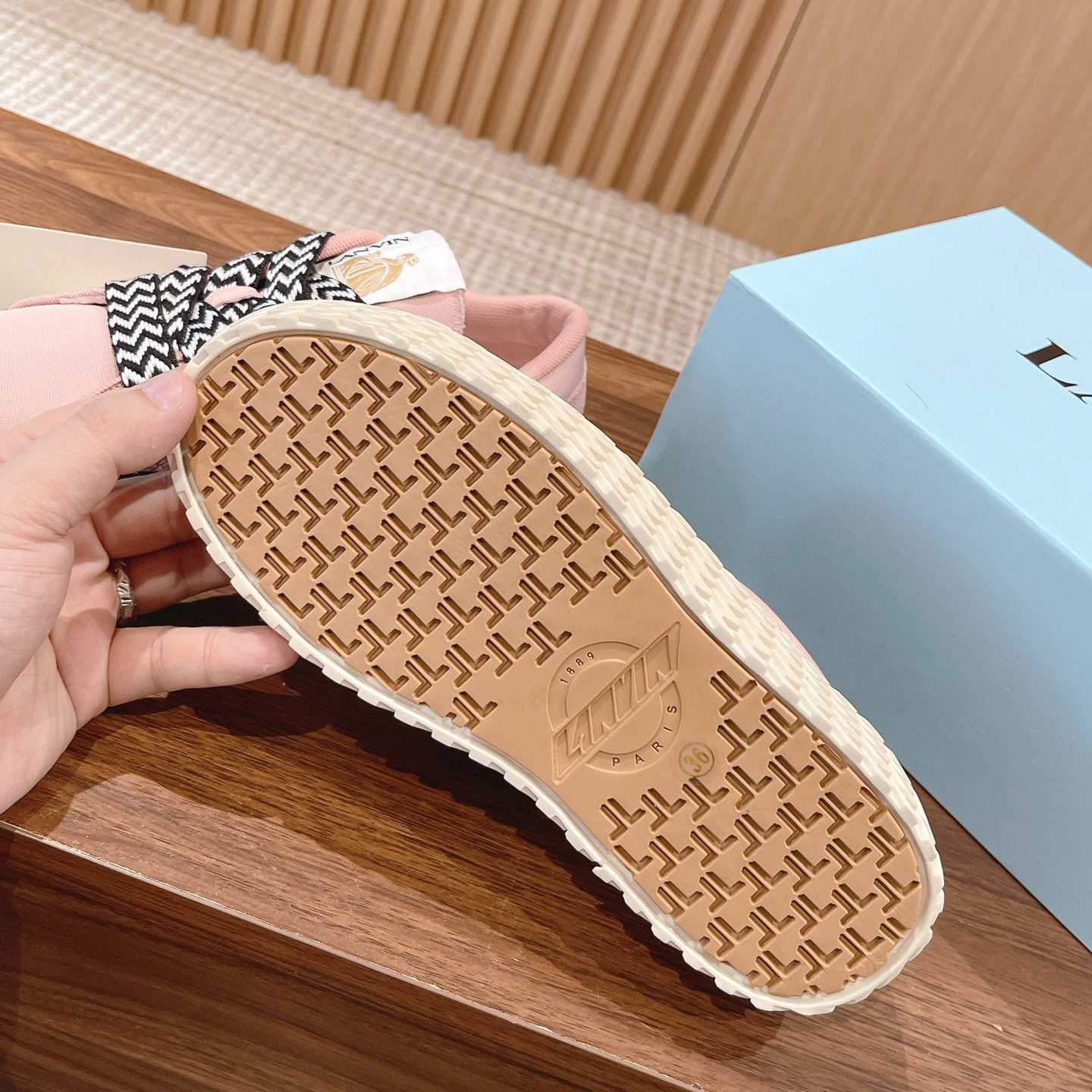 Lanvin Curbies Low-Top Sneakers - DopestKickz