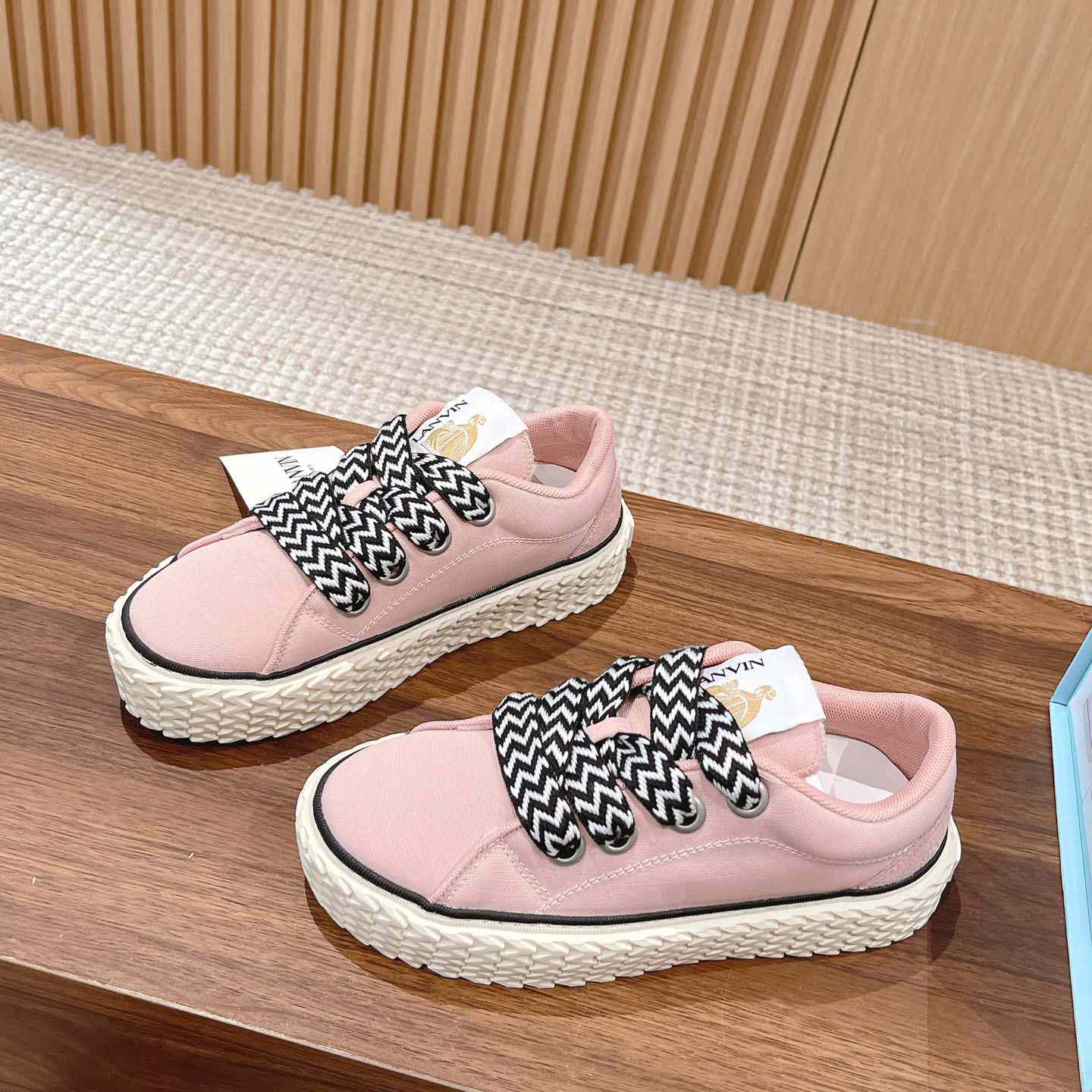 Lanvin Curbies Low-Top Sneakers - DopestKickz