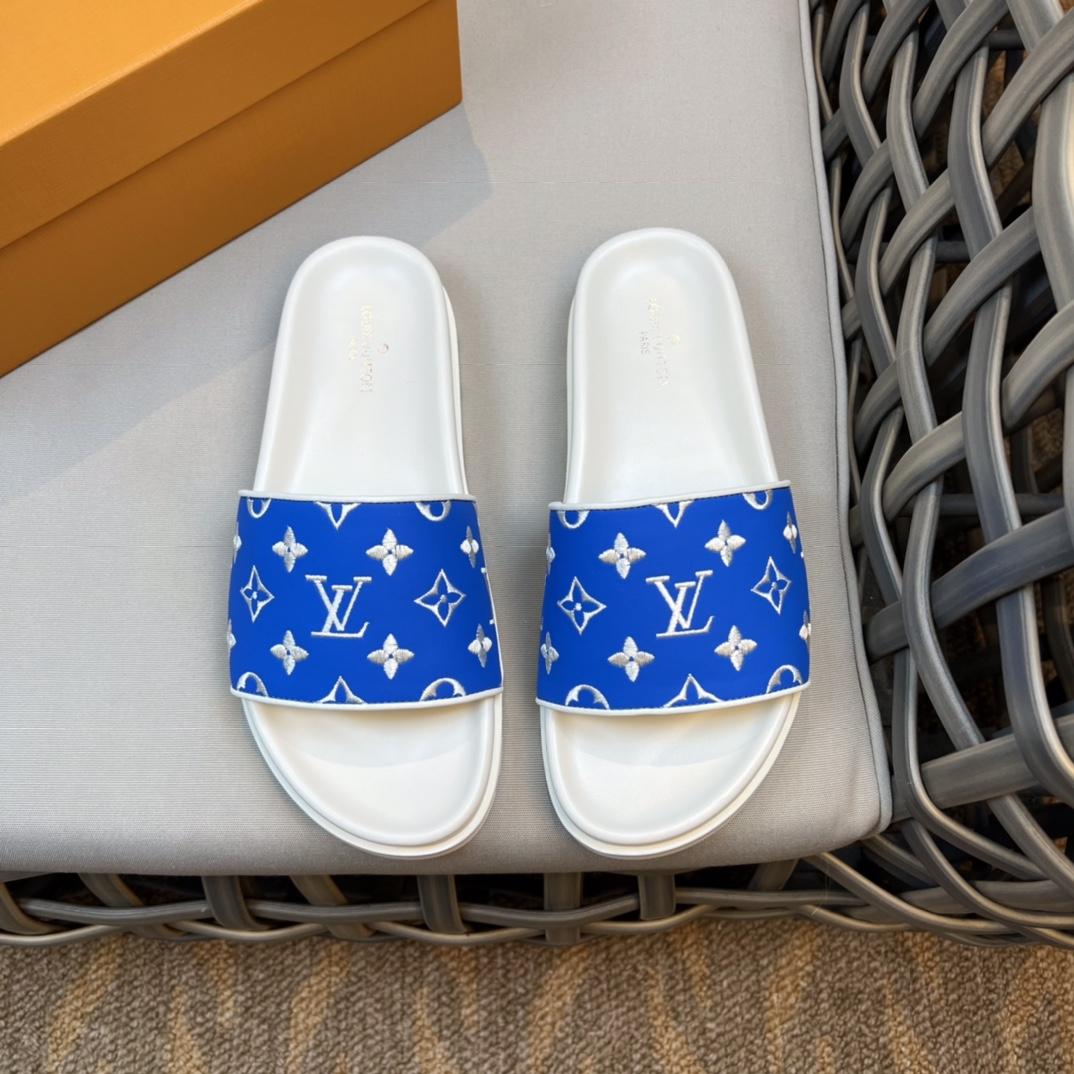 Louis Vuitton Monogram Sandals - DopestKickz