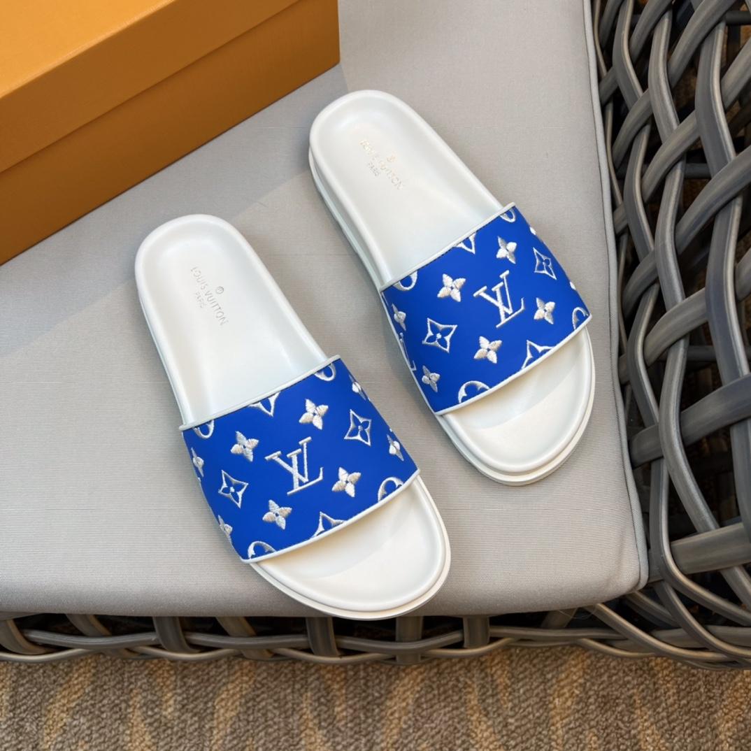 Louis Vuitton Monogram Sandals - DopestKickz