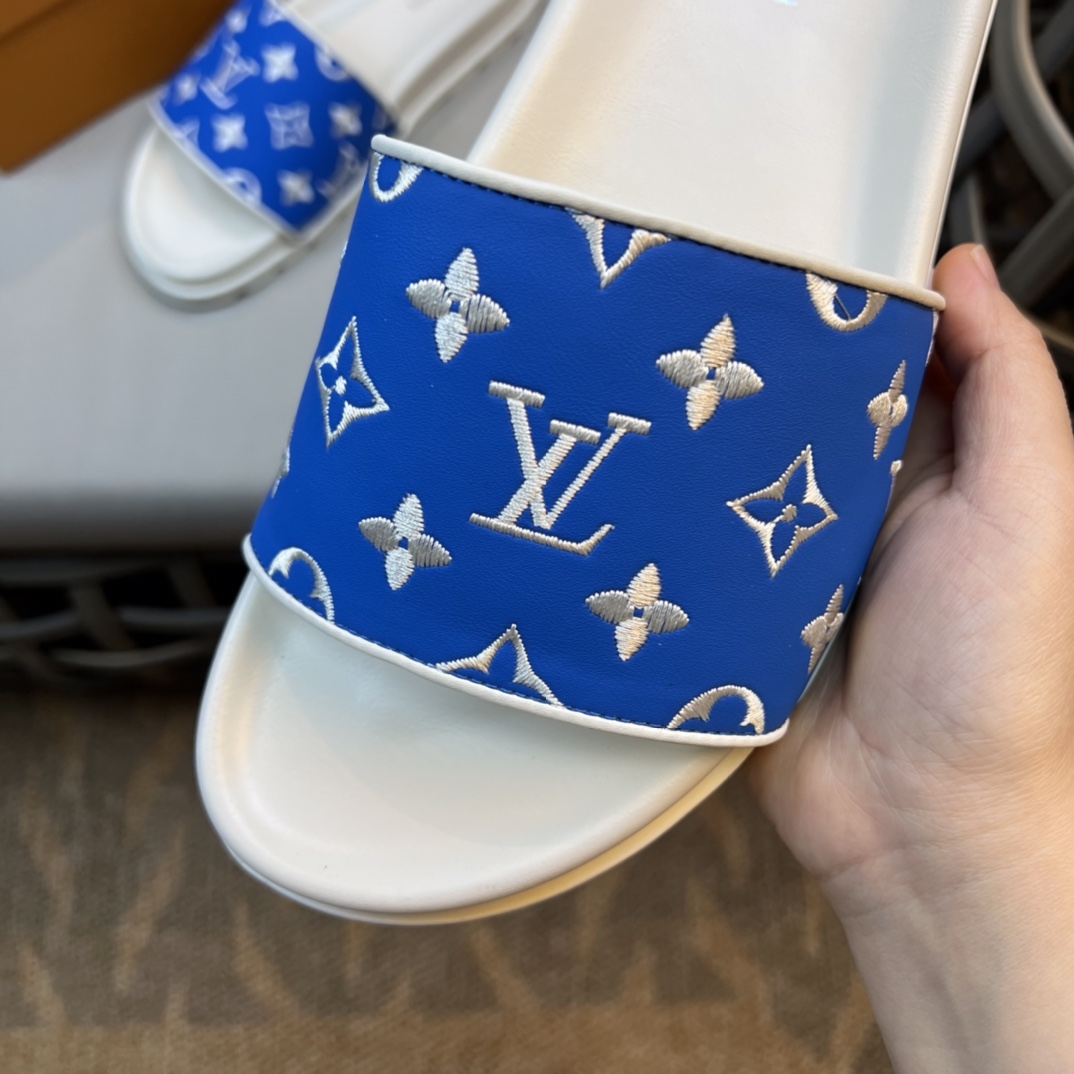 Louis Vuitton Monogram Sandals - DopestKickz