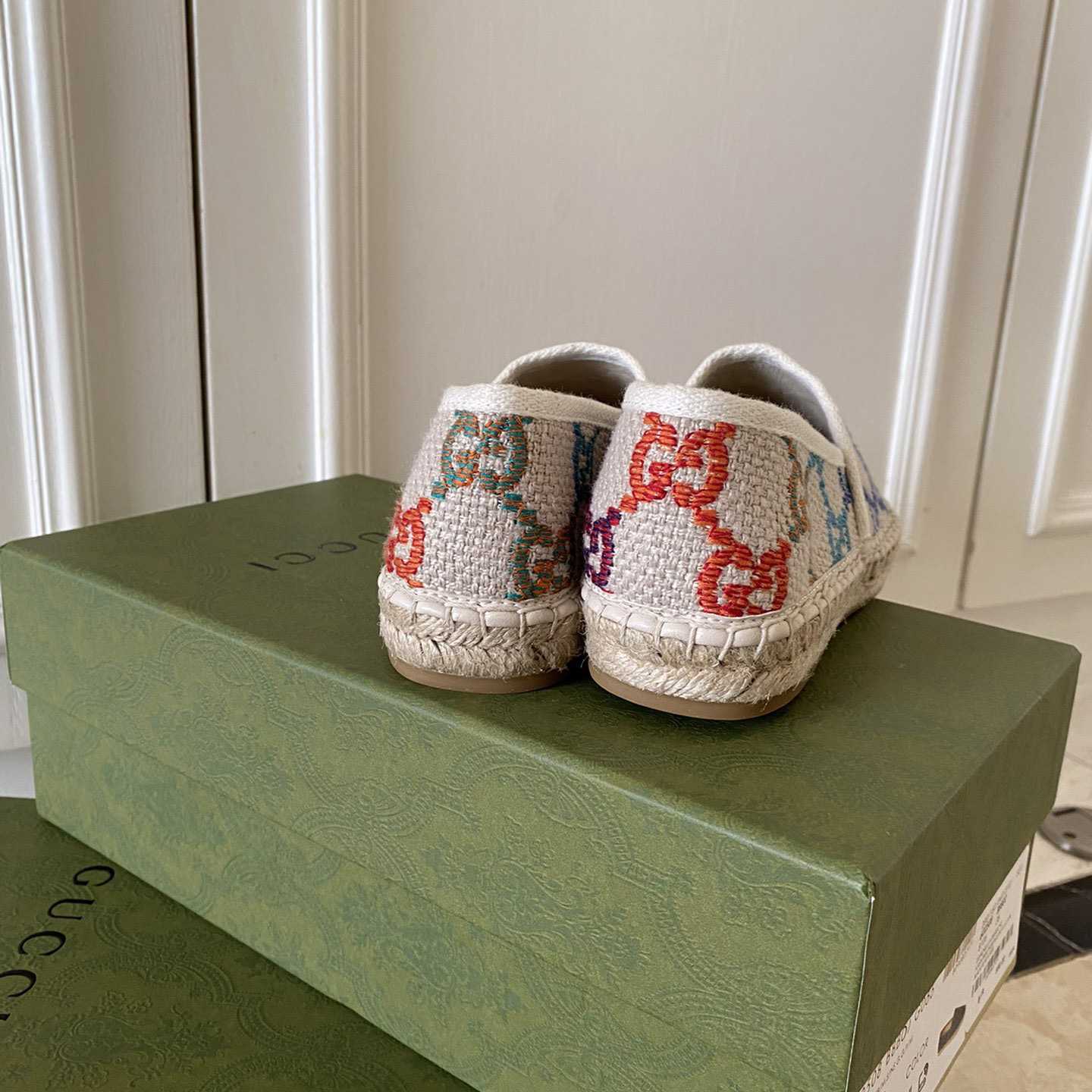 Gucci GG Jacquard Espadrilles - DopestKickz