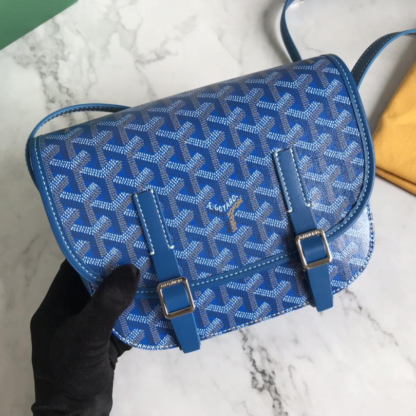 Goyard Belvedere MM Black Shoulder Bag(22-17-9.5cm)   - DopestKickz