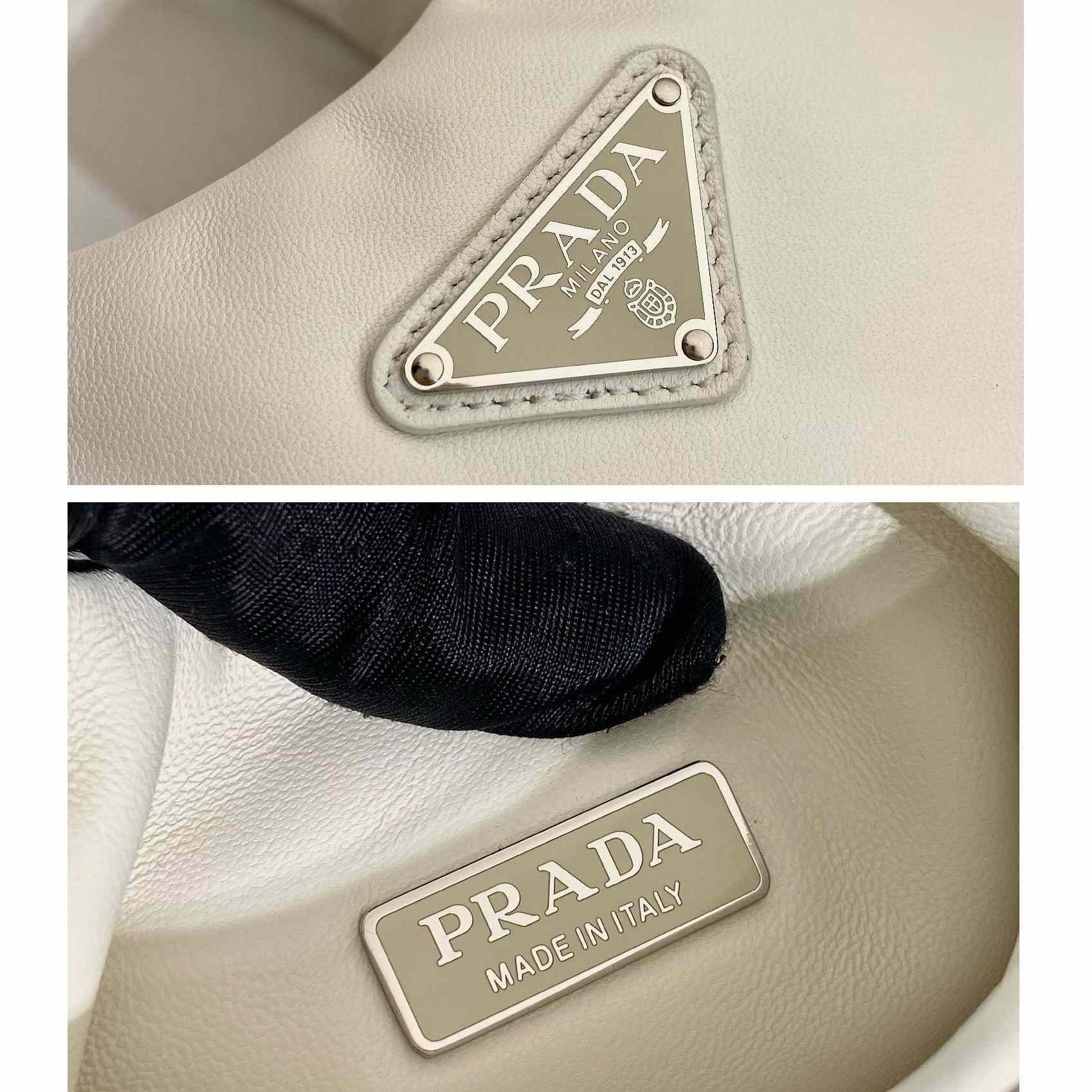 Prada Medium Padded Prada Soft Nappa Leather Bag - DopestKickz