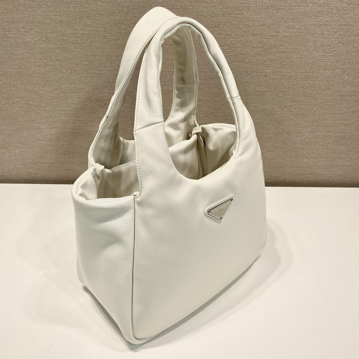 Prada Medium Padded Prada Soft Nappa Leather Bag - DopestKickz