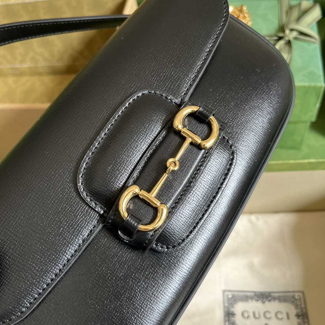 Gucci Horsebit 1955 Small Shoulder Bag(24-13-5cm)   - DopestKickz