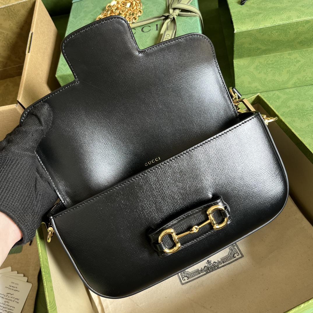 Gucci Horsebit 1955 Small Shoulder Bag(24-13-5cm)   - DopestKickz