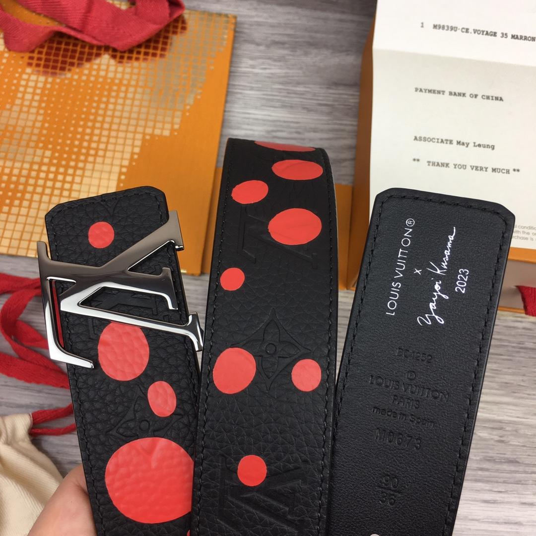Louis Vuitton LV X YK LV Initiales 40MM Reversible Belt   M0673T - DopestKickz
