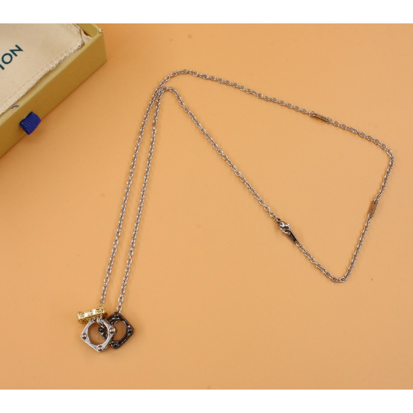 Louis Vuitton Monogram Bold Necklace    M00675 - DopestKickz