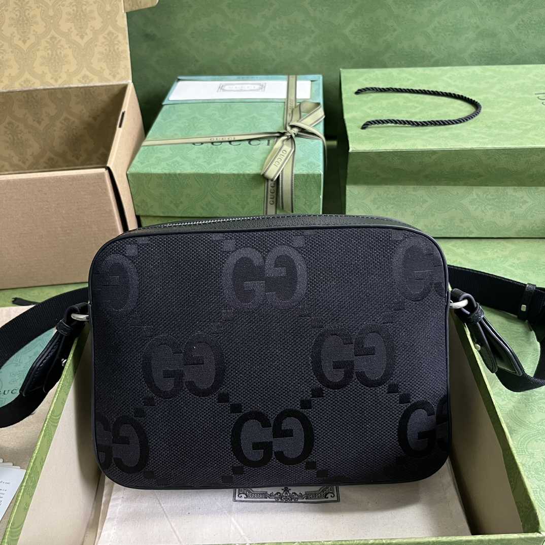 Gucci Jumbo GG Messenger Bag(25.5-20-6cm) - DopestKickz