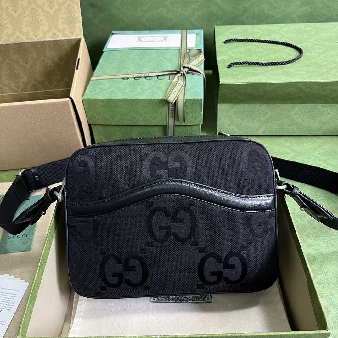 Gucci Jumbo GG Messenger Bag(25.5-20-6cm) - DopestKickz