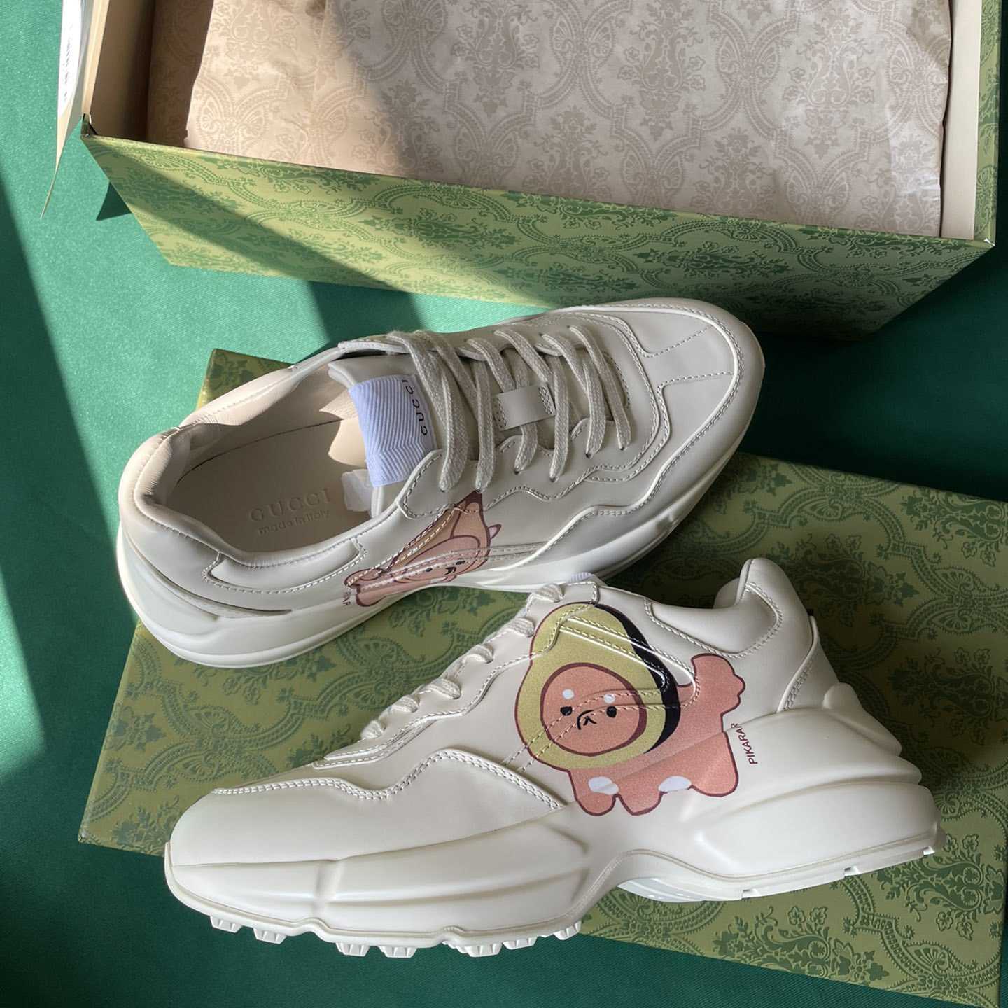 Gucci Rhyton Sneaker With Animal Print(upon uk size) - DopestKickz