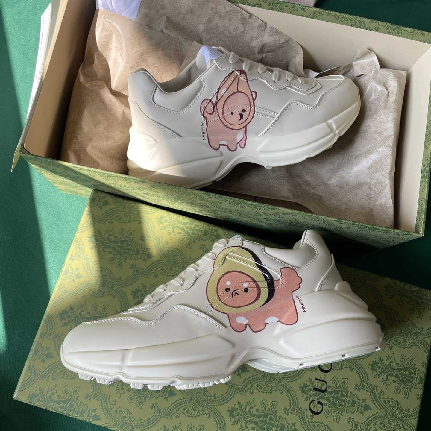 Gucci Rhyton Sneaker With Animal Print(upon uk size) - DopestKickz