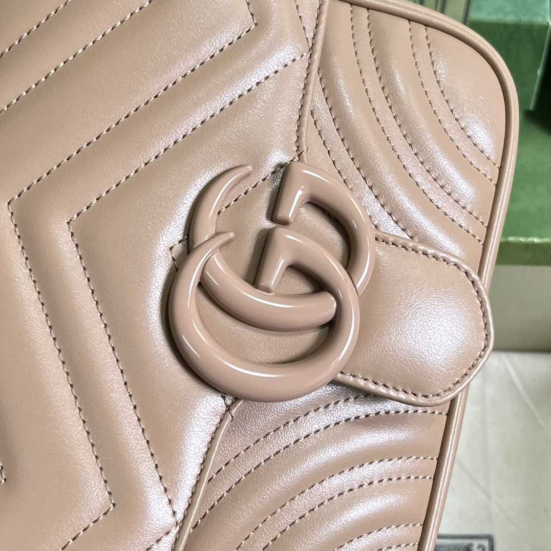 Gucci GG Marmont Matelasse Shoulder Bag  - DopestKickz