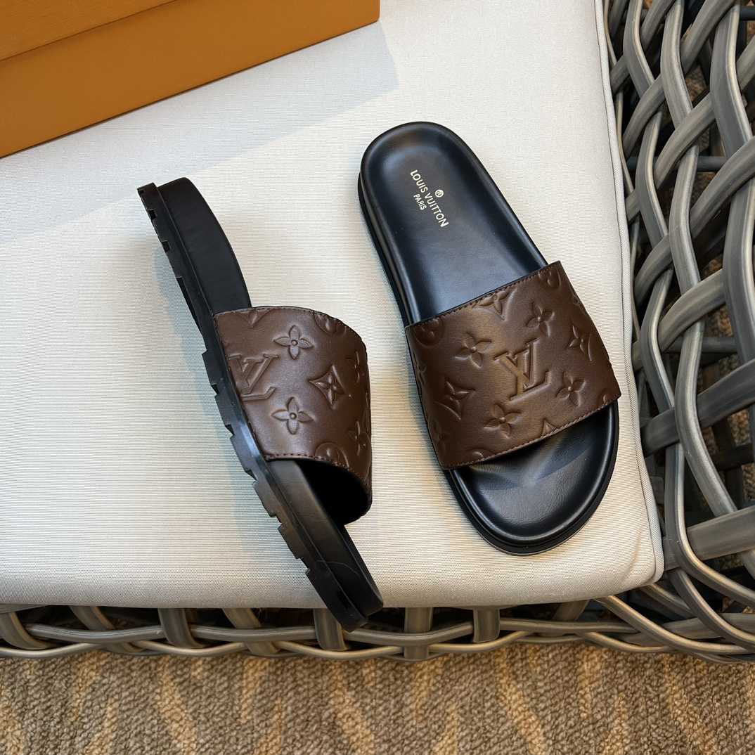 Louis Vuitton Monogram Sandals - DopestKickz