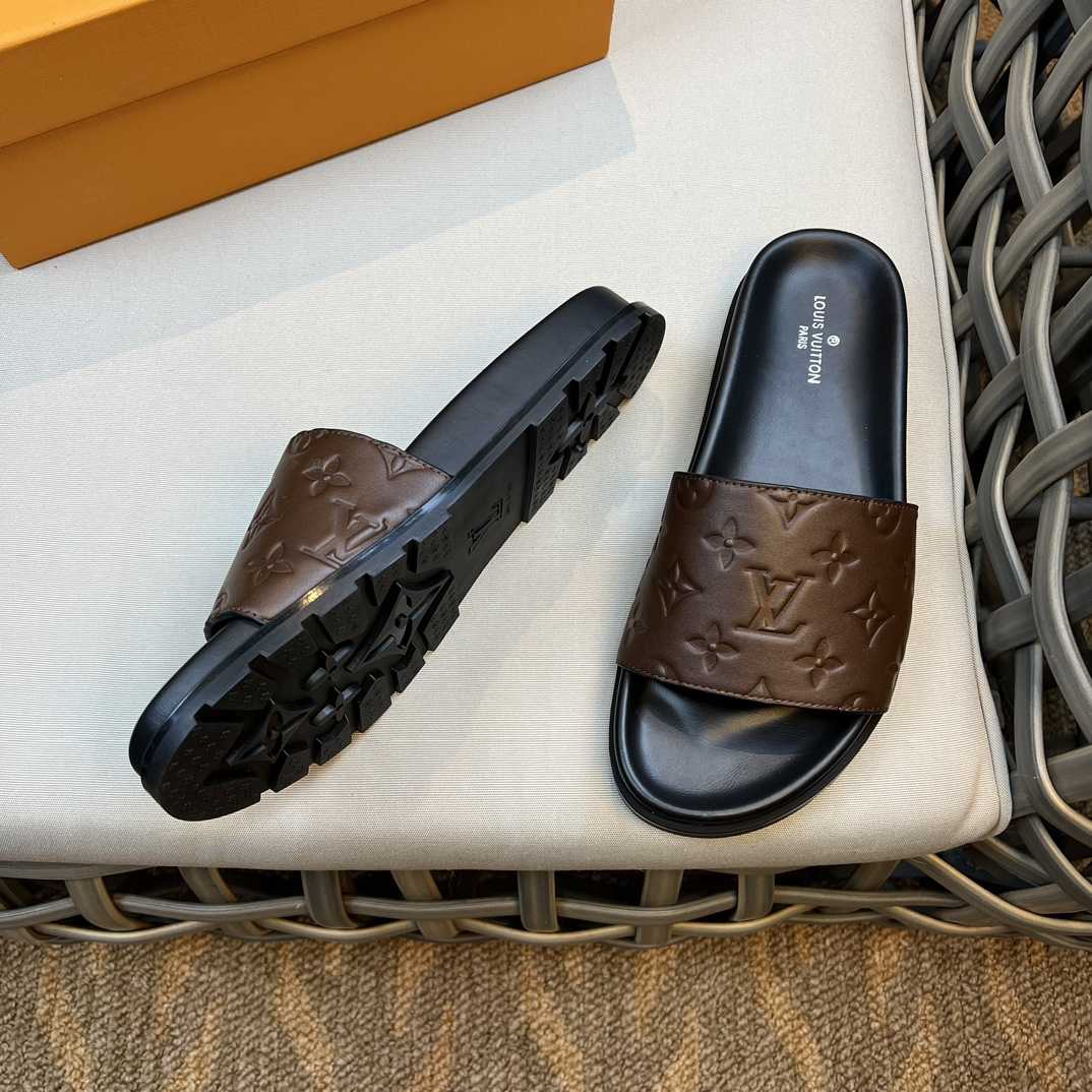 Louis Vuitton Monogram Sandals - DopestKickz