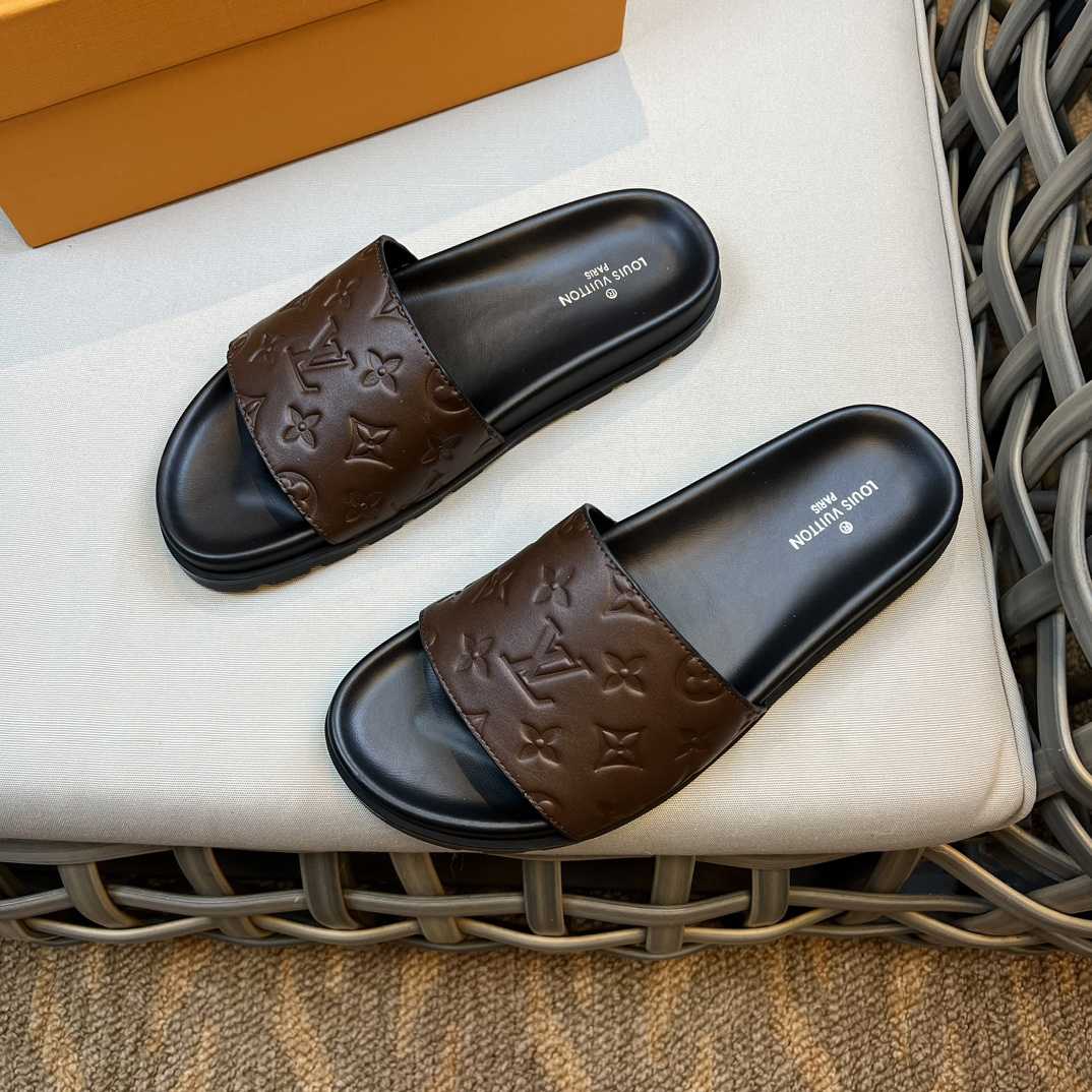 Louis Vuitton Monogram Sandals - DopestKickz