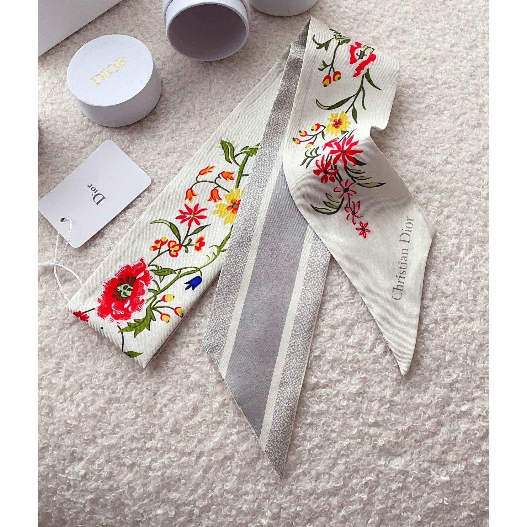 Dior Petites Fleurs Mitzah Scarf - DopestKickz