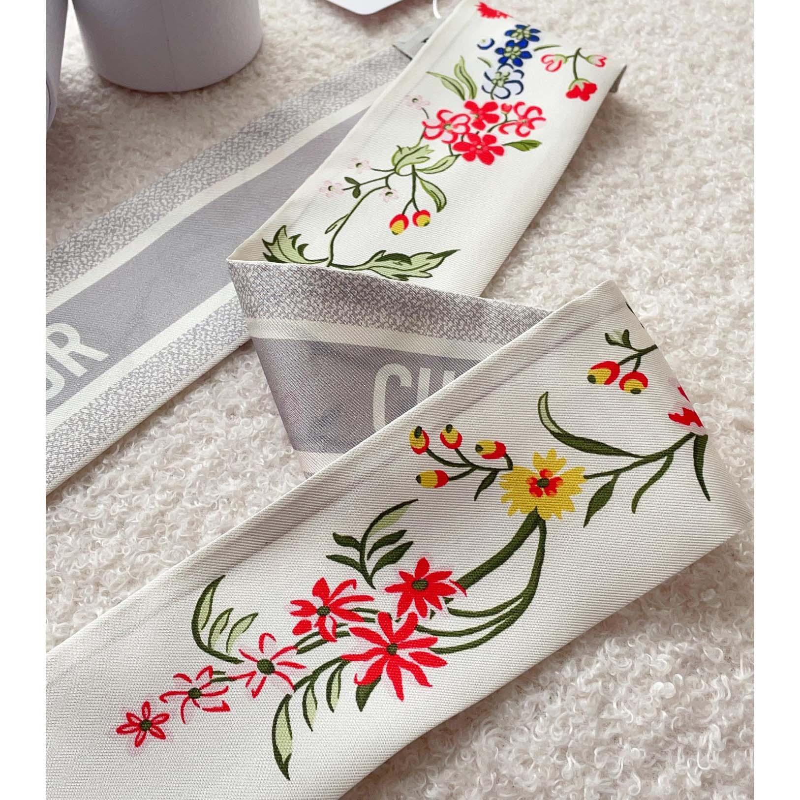Dior Petites Fleurs Mitzah Scarf - DopestKickz