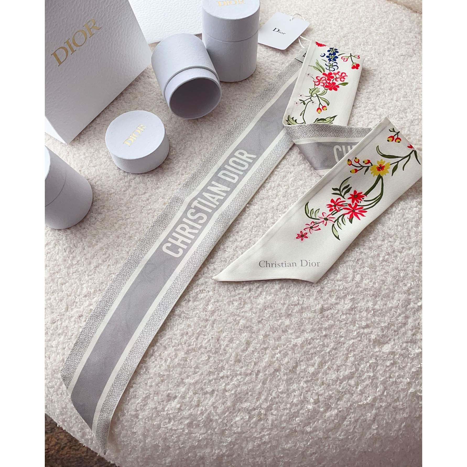 Dior Petites Fleurs Mitzah Scarf - DopestKickz