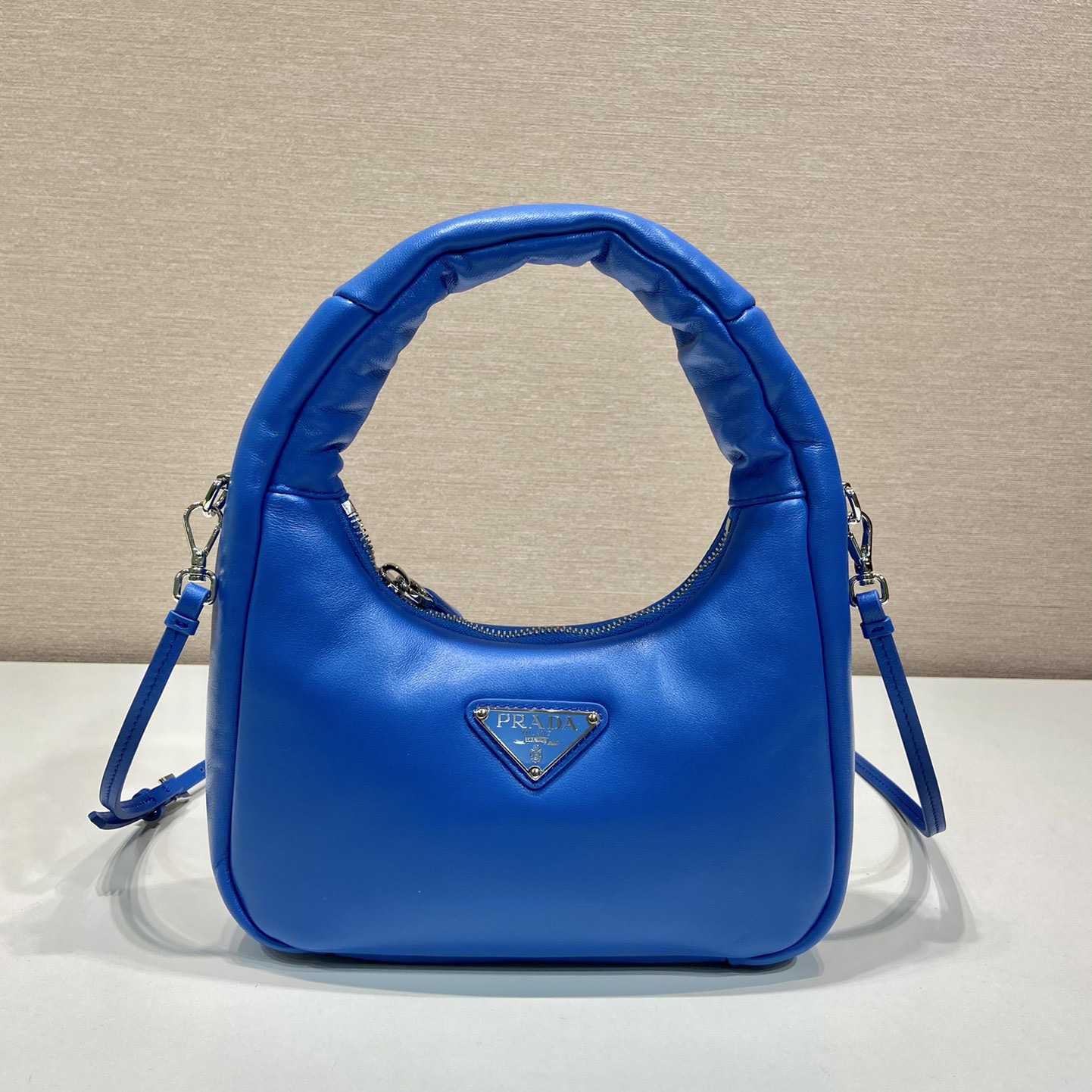 Prada Soft Padded Nappa Leather Mini-Bag - DopestKickz