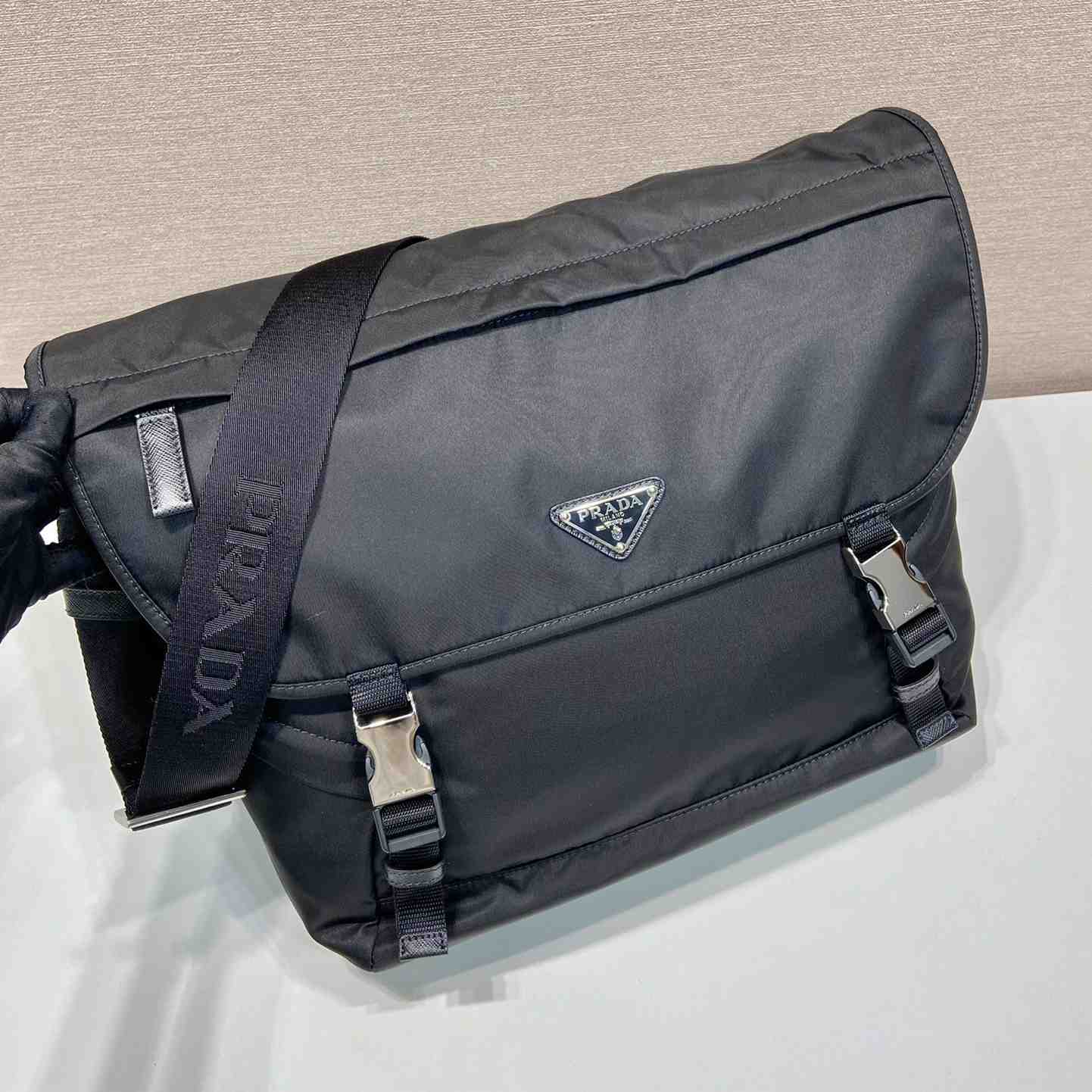 Prada Re-Nylon And Saffiano Shoulder Bag - DopestKickz