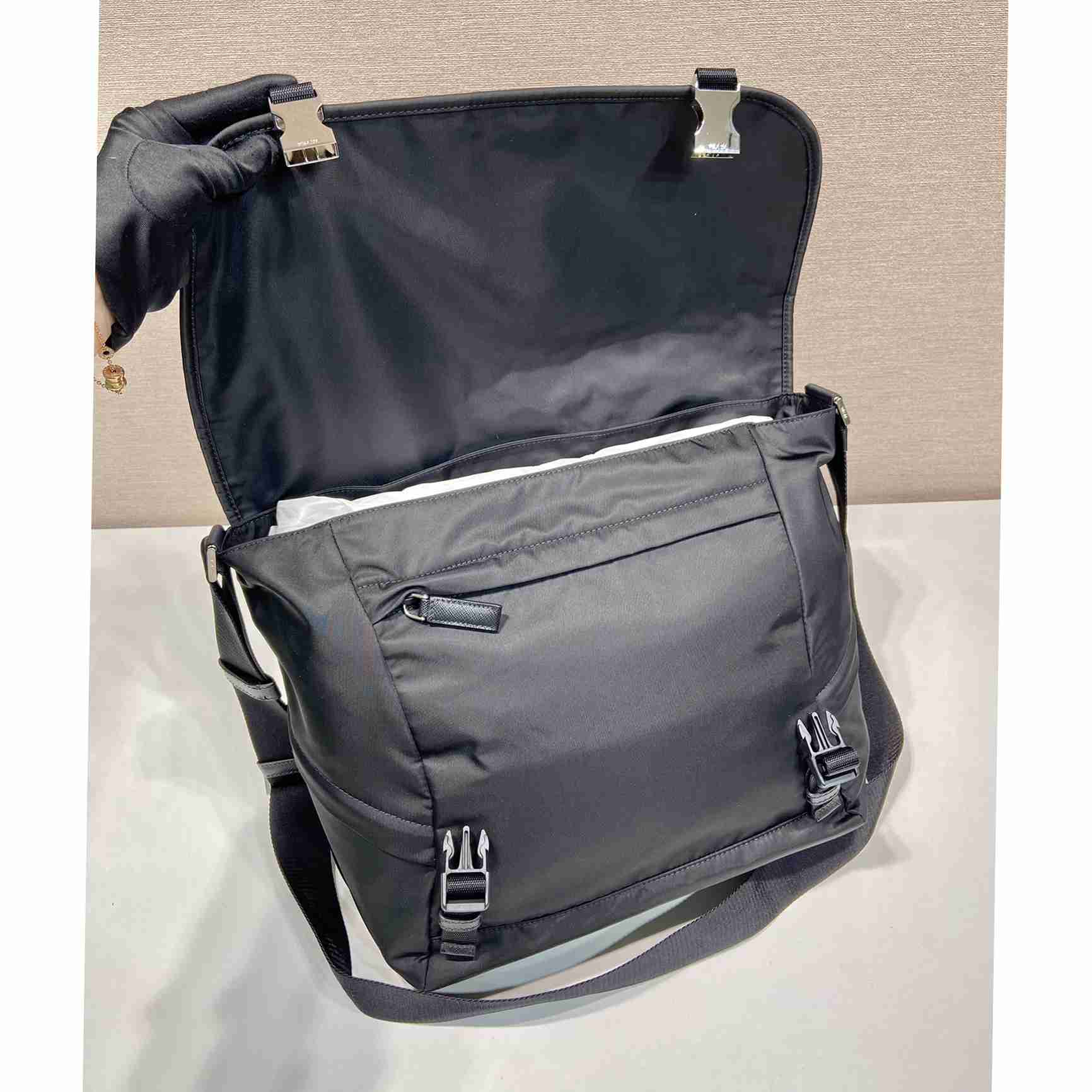 Prada Re-Nylon And Saffiano Shoulder Bag - DopestKickz